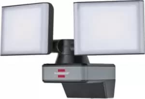 Image of Brennenstuhl Connect WIFI LED Duo Floodlight WFD 3050 / LED Security Light 30W Controllable Via Free App