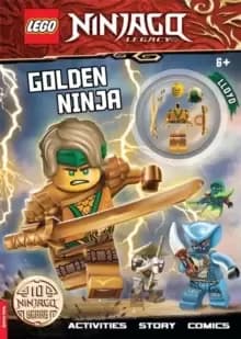 Image of LEGO (R) NINJAGO (R): Golden Ninja Activity Book (with Lloyd minifigure)