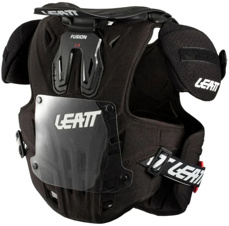 Image of Leatt Fusion 2.0 Kids Protector Vest, black, Size S M