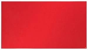 Image of Nobo Impression Pro Widescreen Red Felt Board 1880x1060mm