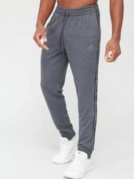 Image of adidas Camo Pants - Dark Grey Heather, Size XL, Men