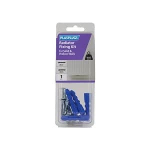 Image of Plasplugs Radiator Fixing Kit for Solid & Hollow Walls