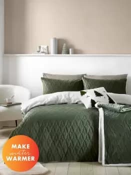 Image of 'Cosy Soft Christmas Tree' Duvet Cover Set