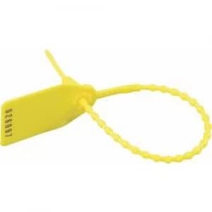 Image of Cable tie seal 193mm Yellow HellermannTyton 142