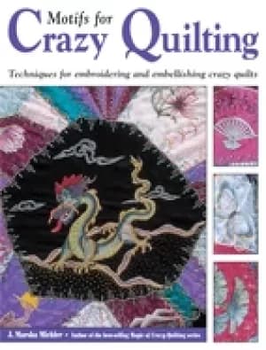 Image of motifs for crazy quilting techniques for embroidering and embellishing craz