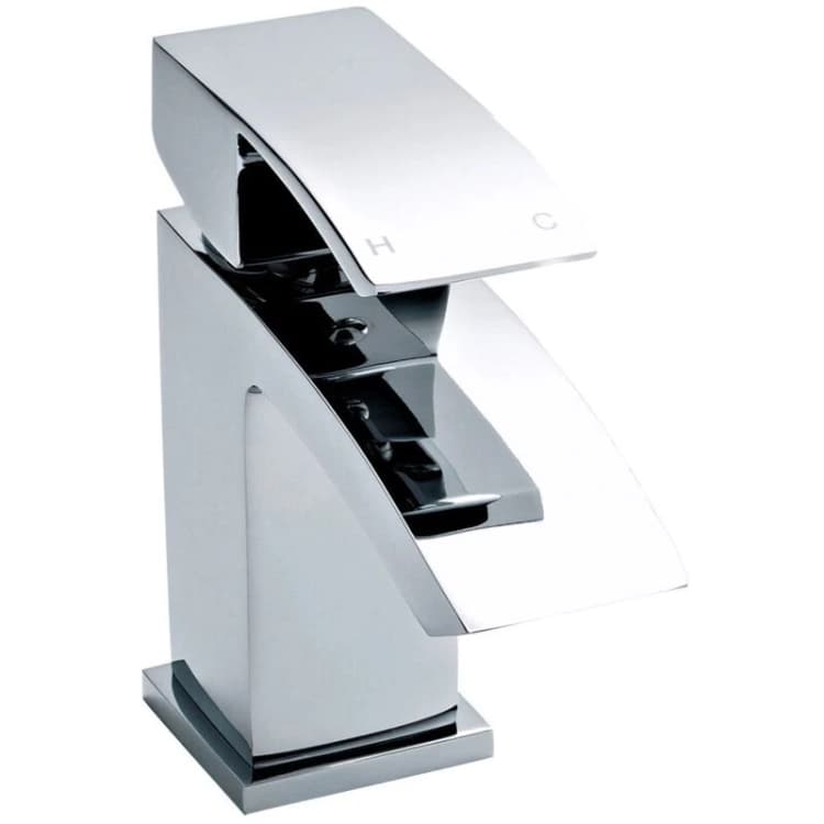 Image of nuie Sinclair Mini Mono Basin Mixer - Chrome, Silver TSI315