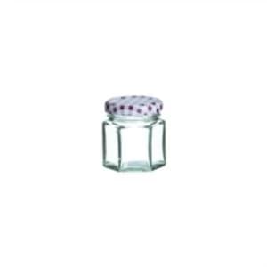 Image of Kilner Red Hexagonal Twist Top Jar 48ml