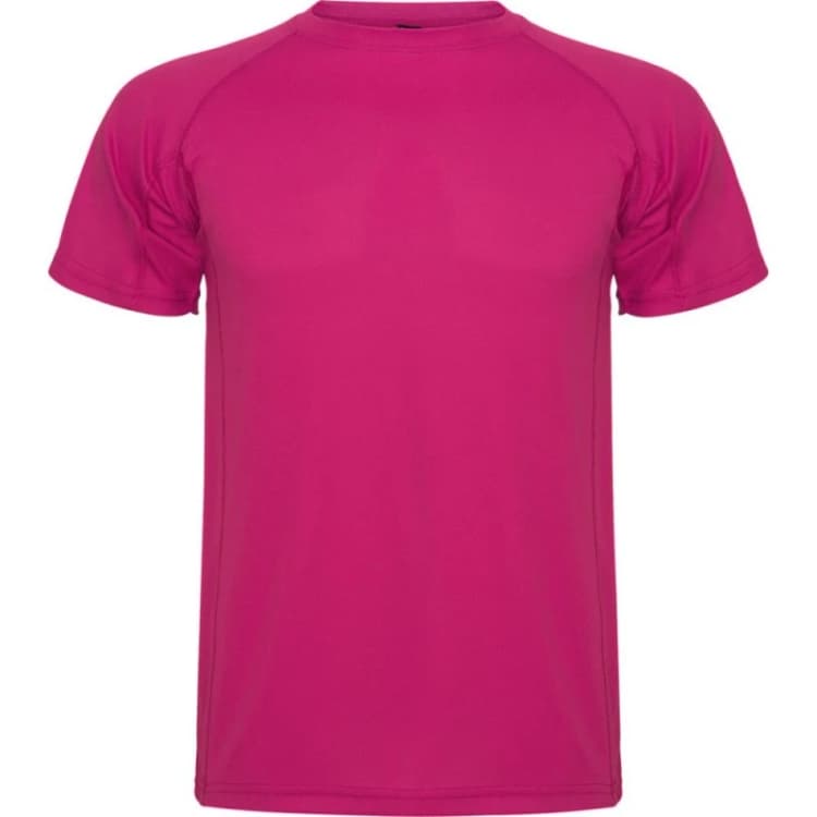 Image of ROLY Montecarlo Sports T-Shirt in Cerise Size: 4 Years Cerise Unisex 4 Years