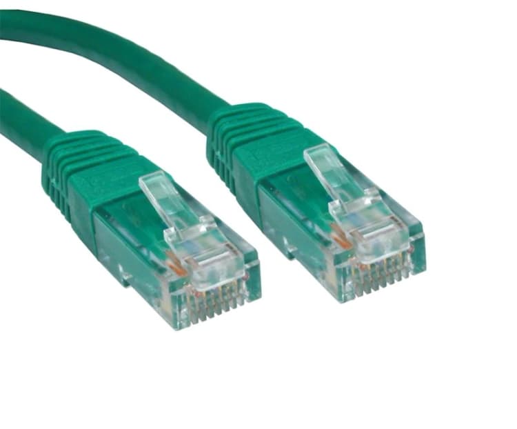 Image of Cables Direct ERT-600G networking cable Green 0.5 m Cat6 U/UTP (UTP)