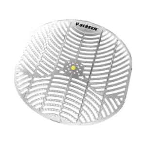 Image of V-Screen Urinal Screen 30 Day Citrus Mango (Pack of 12) V-SCREEN YELLOW