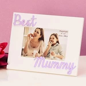 Image of 6" x 4" - Photo Frame 3D Letters - Best Mummy