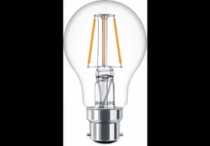 Image of Philips 4W LED BC B22 GLS Very Warm White - 76868600