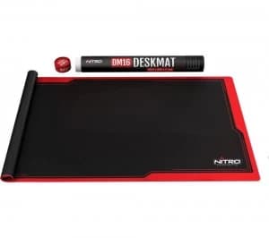 Image of DM16 Deskmat Gaming Surface, 1600 x 800 mm - Red