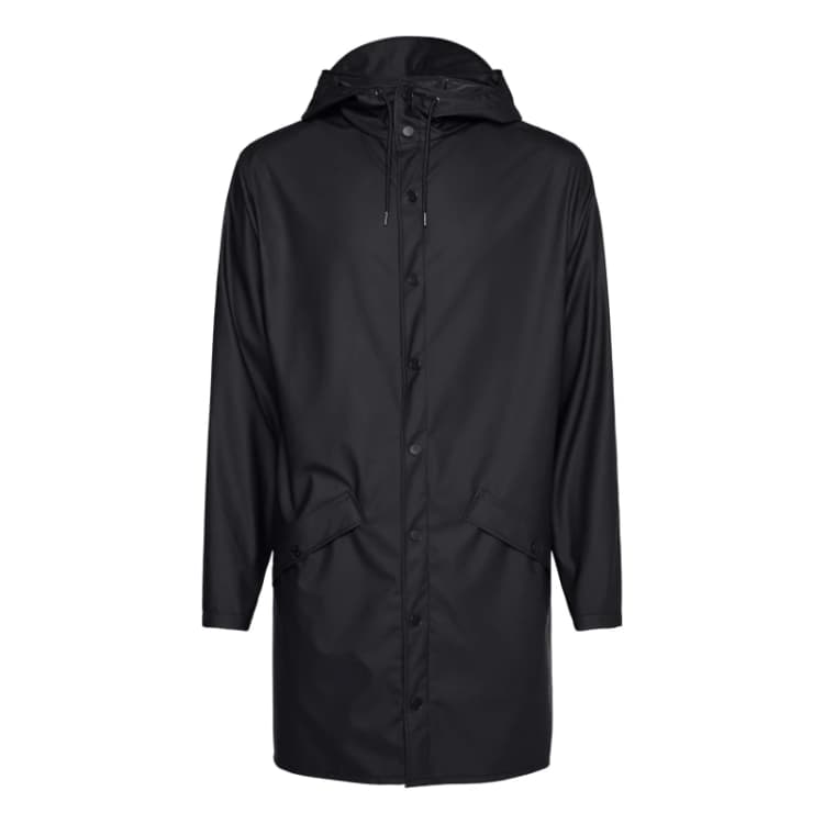 Image of Unisex Waterproof Hooded Jacket, Mid-Length