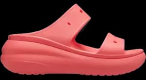 Image of Crocs Crush Sandals Unisex Neon Watermelon W5/M4