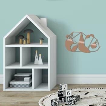 Image of Panda3 - Copper Copper Decorative Metal Wall Accessory