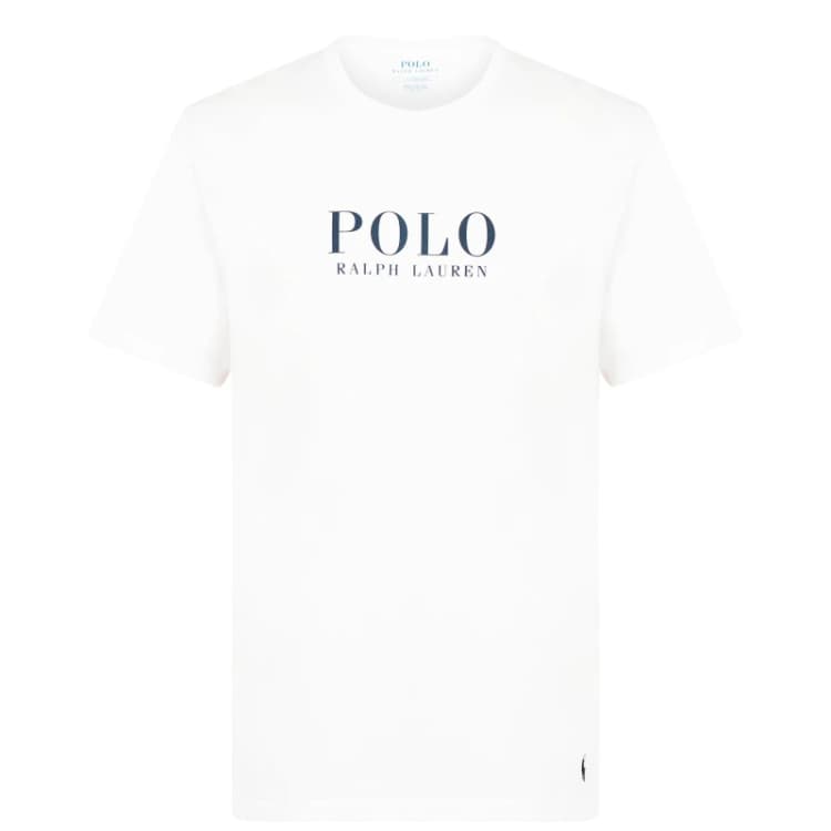 Image of Polo Ralph Lauren Lounge Cotton-Jersey T-Shirt - M White Underwear and Nightwear male 714899613005 M