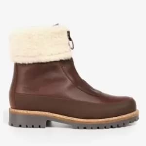 Image of Barbour Womens Rowen Leather Boots - UK 7