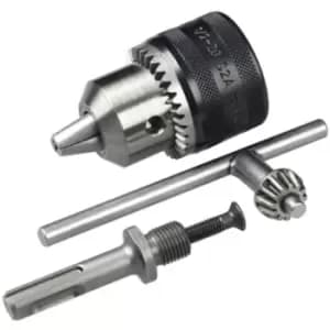 Image of DT7005-QZ 13mm 1/2in x 20UNF Keyed Chuck with sds Adapter - Dewalt