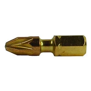 Image of Makita B 28466 Impact Gold Driver Pozi NO3 25mm Pack of 2