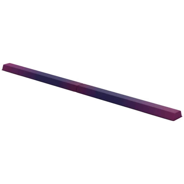 Image of SPORTNOW 7.7ft Folding Gymnastics Balance Beam with Anti Slip Base - Purple - Blue and Pink TJ Hughes Multi 5063603911864