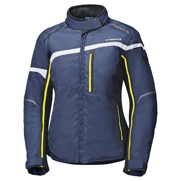 Image of Held Silara Jacket Blue Neon Yellow L