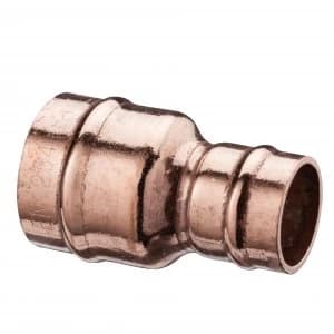 Image of Wickes Solder Ring Reduced Coupling - 10 x 15mm