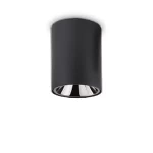 Image of Nitro LED 1 Light Round Surface Mounted Downlight Black