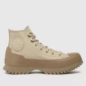 Image of Converse Beige All Star Lugged 2.0 Trainers