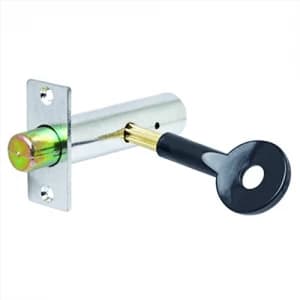 Image of Sterling Chrome Plated Security Door Bolts - Twin Pack