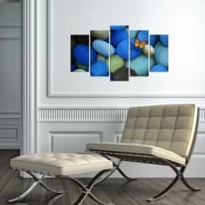 Image of 5MX-50 Multicolor Decorative MDF Painting (5 Pieces)