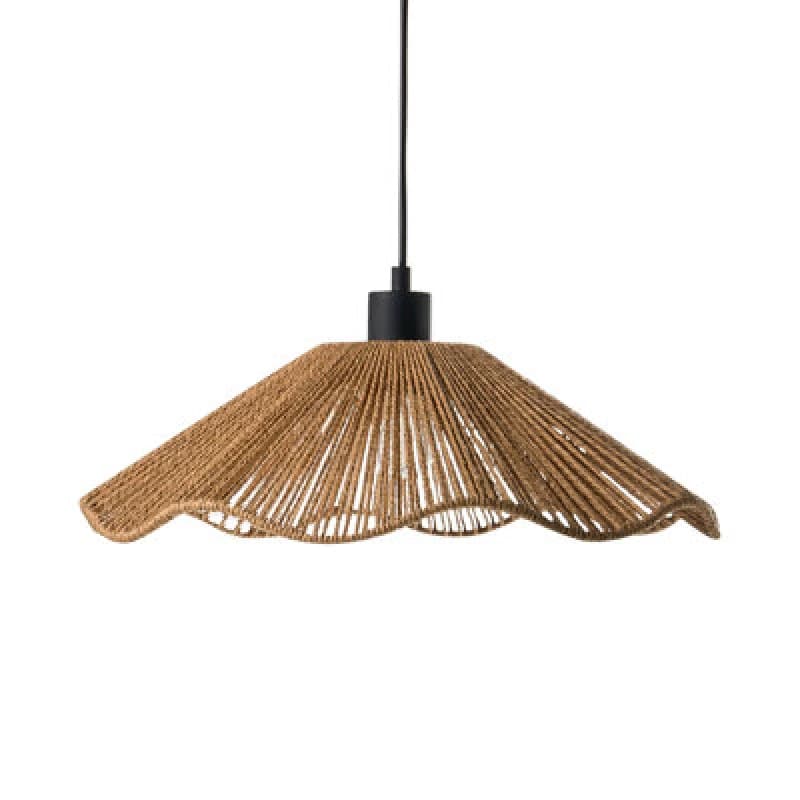 Image of Beliani Pendant Lamp Migori Paper Natural
