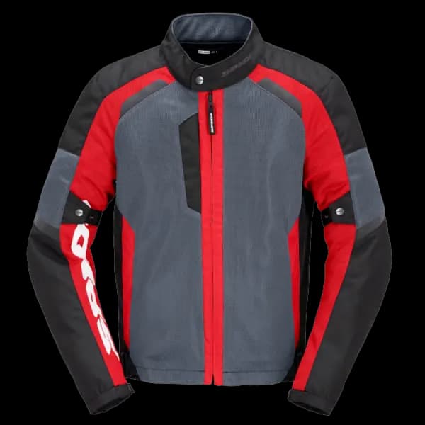 Image of Spidi Tek Net Jacket Red Size 4XL