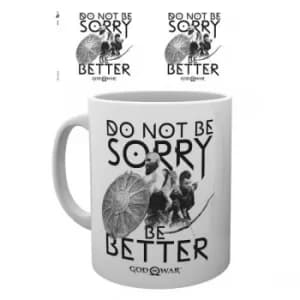 Image of God Of War Sorry Mug