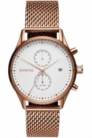 Image of MVMT White Rose Voyager Watch MV01-RGM