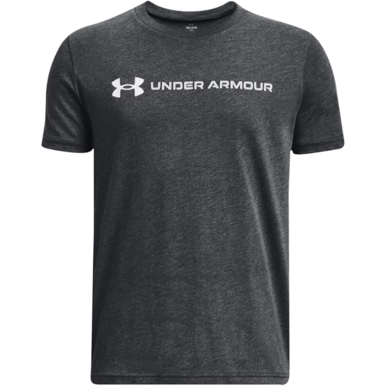 Image of Under Armour B LOGO WORDMARK SS - Black 9 - 10 Years