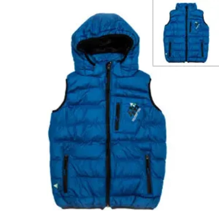 Image of Peak Mountain Children's sleeveless ski jacket Peak Mountain Ecarti Bleu Male 14 ans ECARTI/10-16/YL/B-BLEU ELECTRIC