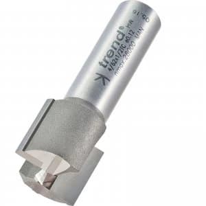 Image of Trend Professional Two Flute Straight Router Cutter 21mm 19mm 1/2"