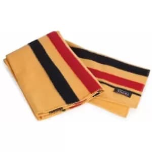 Image of Shires Newmarket Blanket (210cm x 200cm) (Yellow/Red/Black) - Yellow/Red/Black