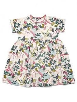 Image of Mamas & Papas Printed Jersey Dress Baby Girls