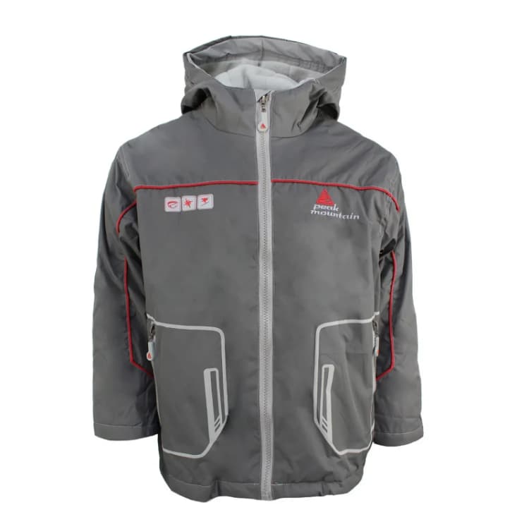 Image of Peak Mountain Children's ski jacket Peak Mountain Eklato-Gris Gris Male 8 ans EKLATO/GRIS