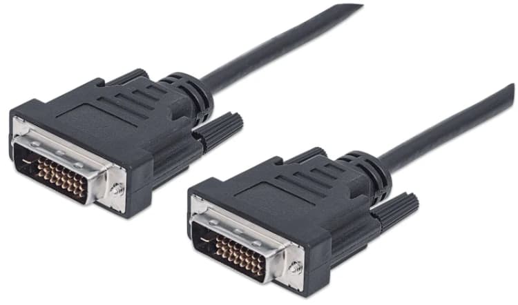 Image of Manhattan Digital DVI-D Dual Link Video Cable. 3m. Male to Male. Fully