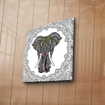 Image of BOYA-44 - No Pen Multicolor Paintable Decorative Canvas Painting