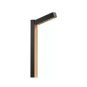 Image of Nikopol Outdoor Pillar Bollard LED 6W 3000K Black IP65