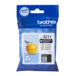 Image of Brother LC3211 Black Ink Cartridge