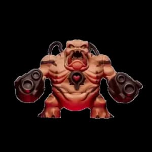 Image of DOOM Mancubus Collectible Figurine for Merchandise
