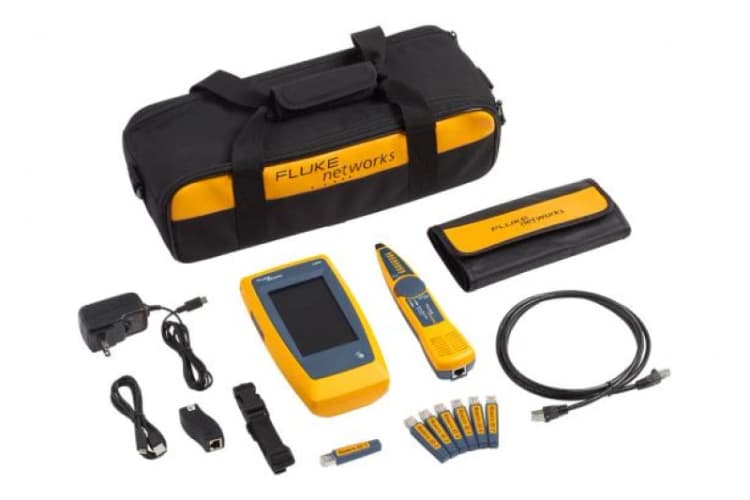Image of Fluke LIQ-KIT network cable tester PoE tester Grey. Yellow