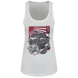 Image of Unorthodox Collective Womens/Ladies Ryu Tank Top (XL) (White)