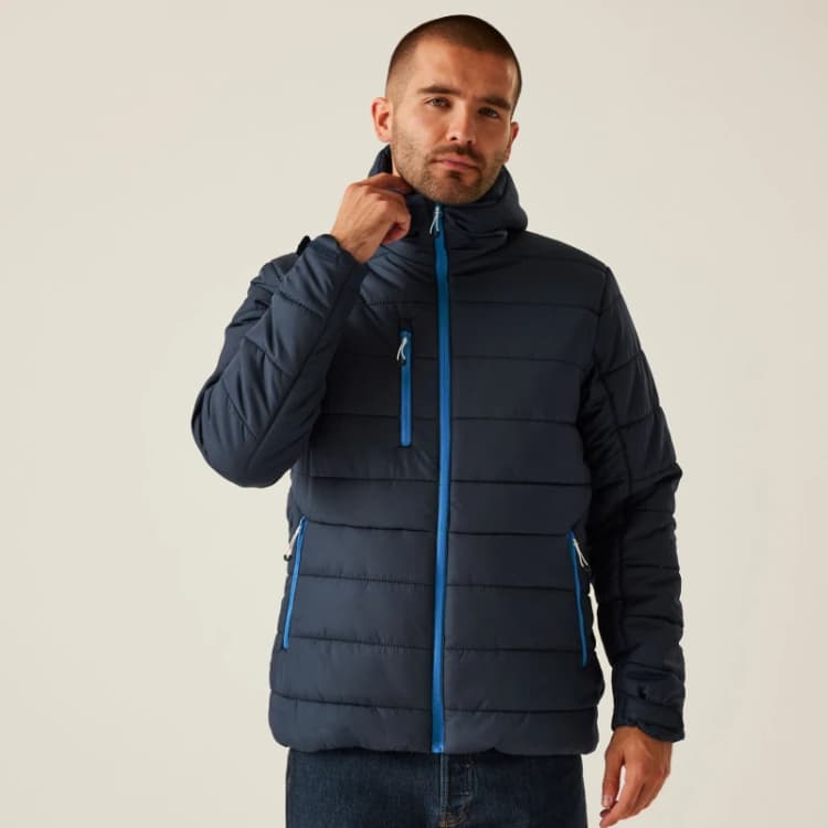 Image of Regatta Regatta Men 'Navigate' Thermal Jacket in Mid Navy Size: Small Mid Navy S Male 5063019155197