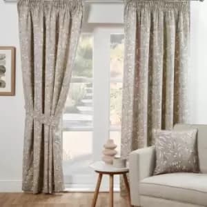 Image of Sundour Aviary Light Filtering Curtains Beige 90x90 - Beige